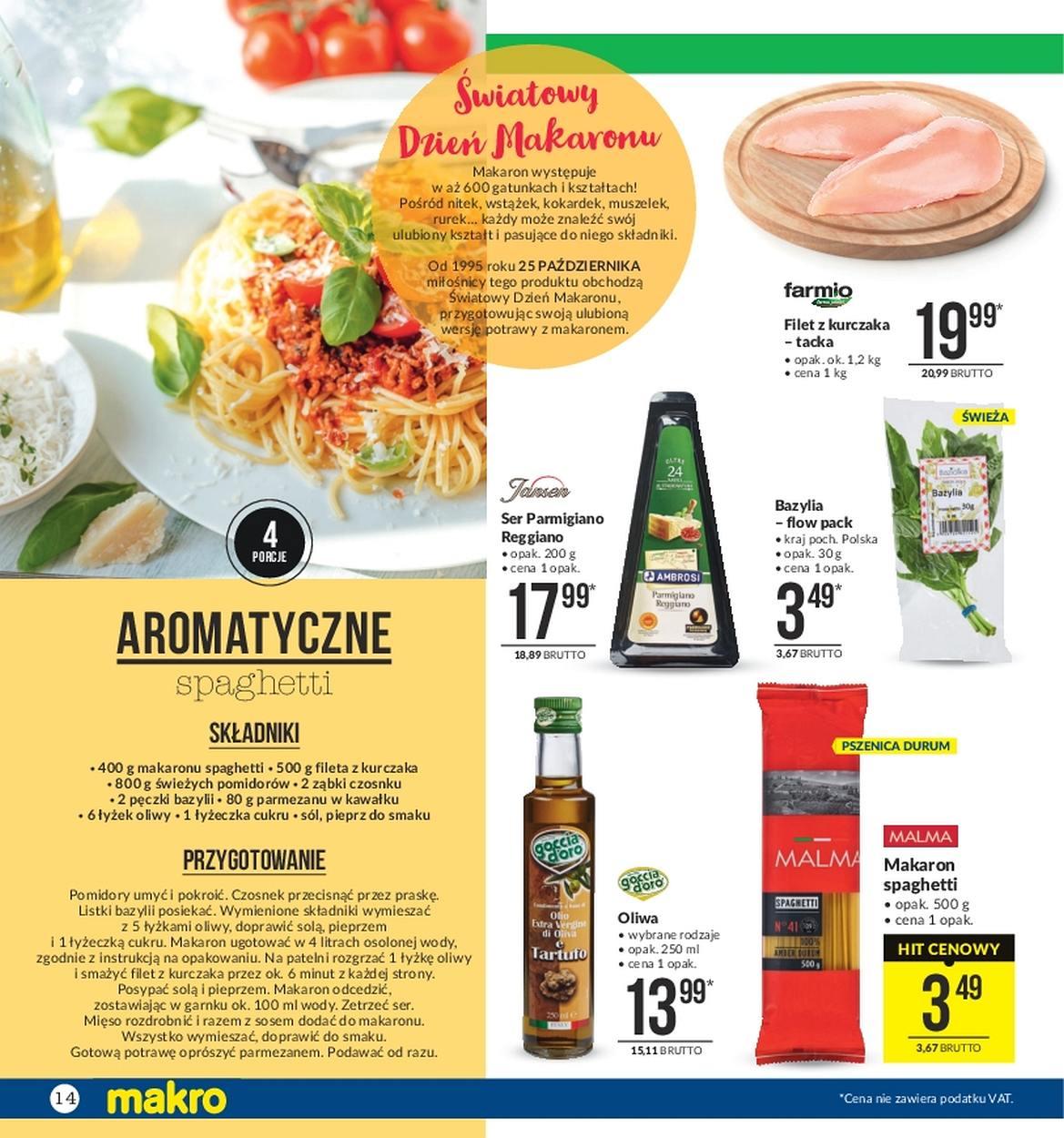 Gazetka promocyjna MAKRO do 06/11/2017 str.14