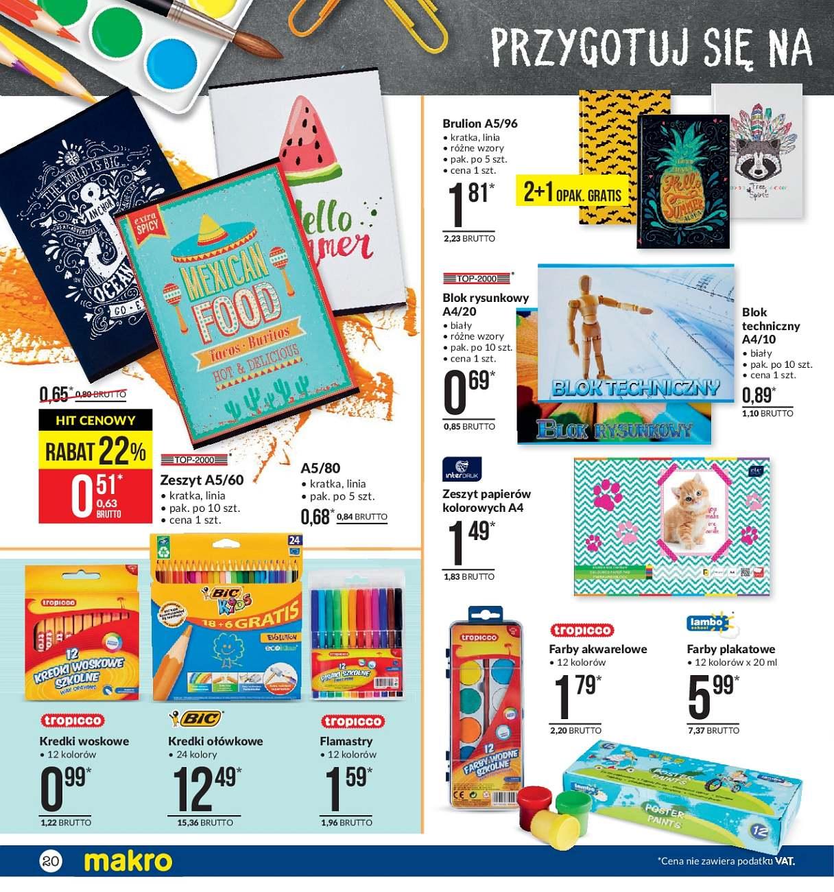 Gazetka promocyjna MAKRO do 30/07/2018 str.20