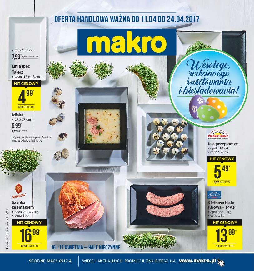 Gazetka promocyjna MAKRO do 24/04/2017 str.0