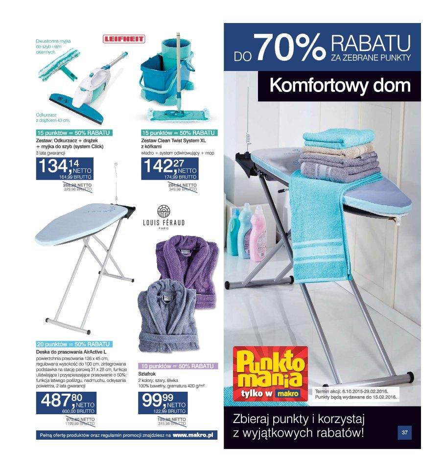 Gazetka promocyjna MAKRO do 24/12/2015 str.37