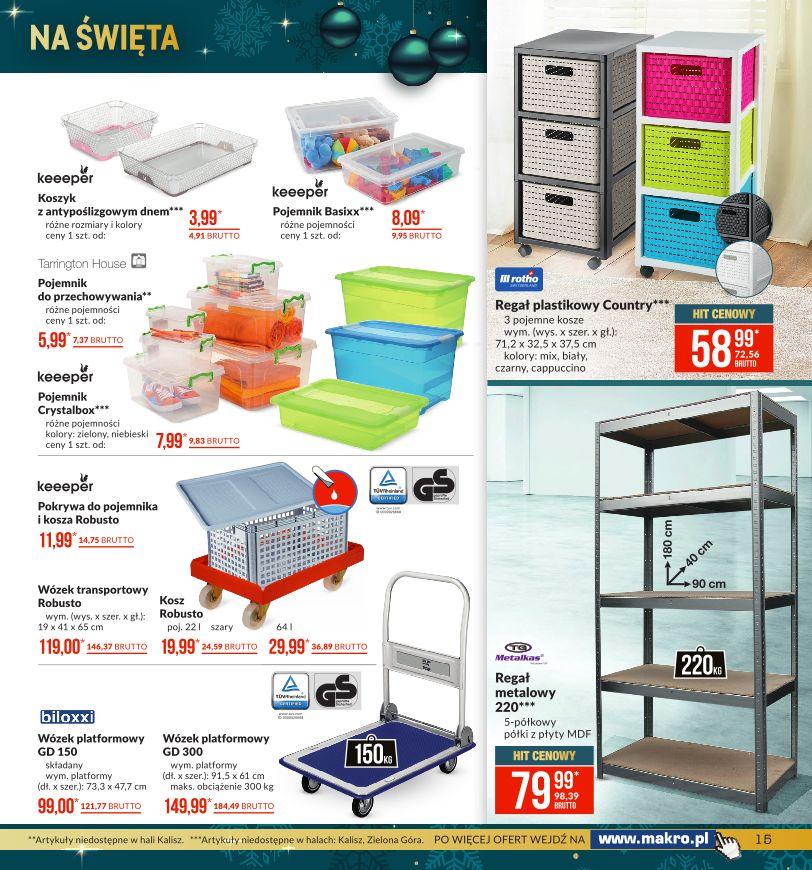 Gazetka promocyjna MAKRO do 16/12/2019 str.15