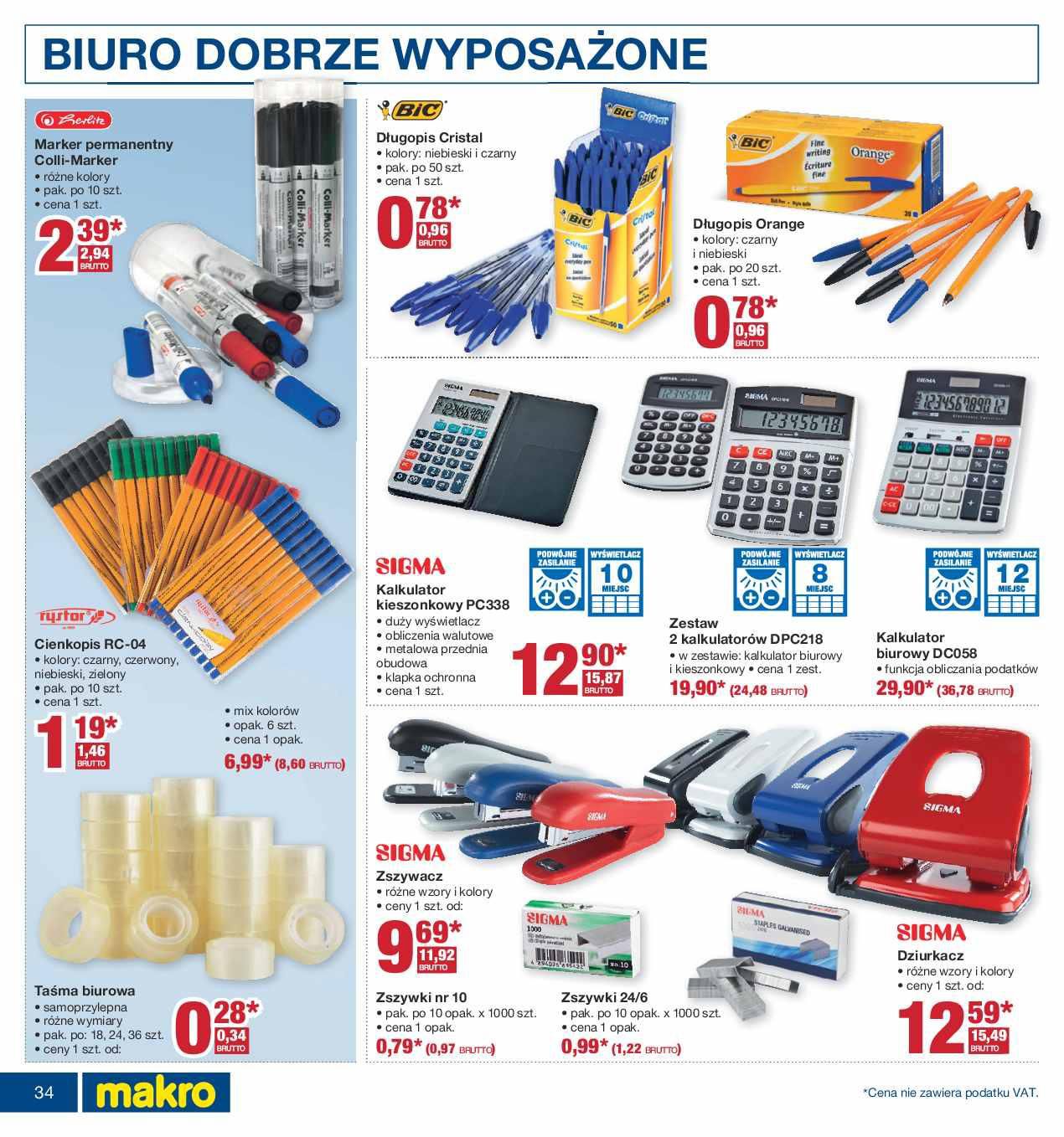 Gazetka promocyjna MAKRO do 06/06/2016 str.34