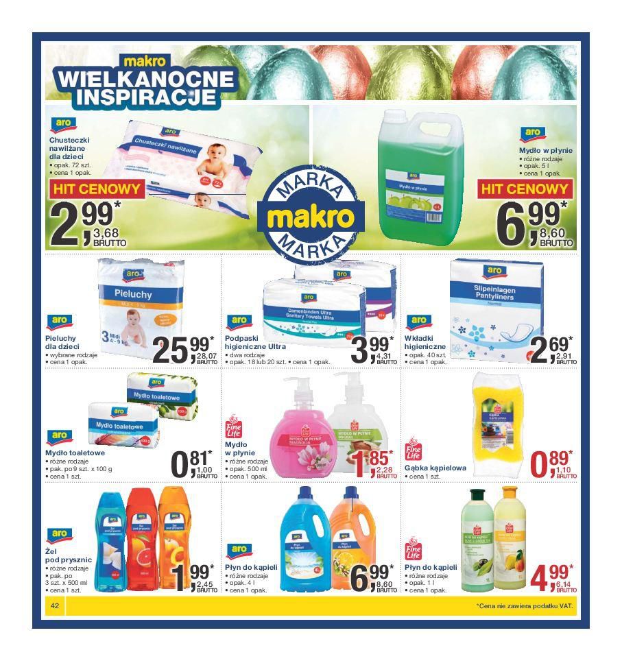 Gazetka promocyjna MAKRO do 14/03/2016 str.42