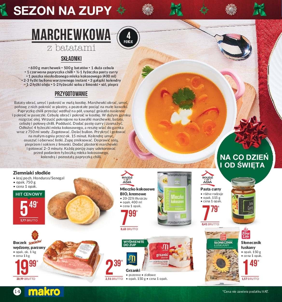 Gazetka promocyjna MAKRO do 20/11/2017 str.14