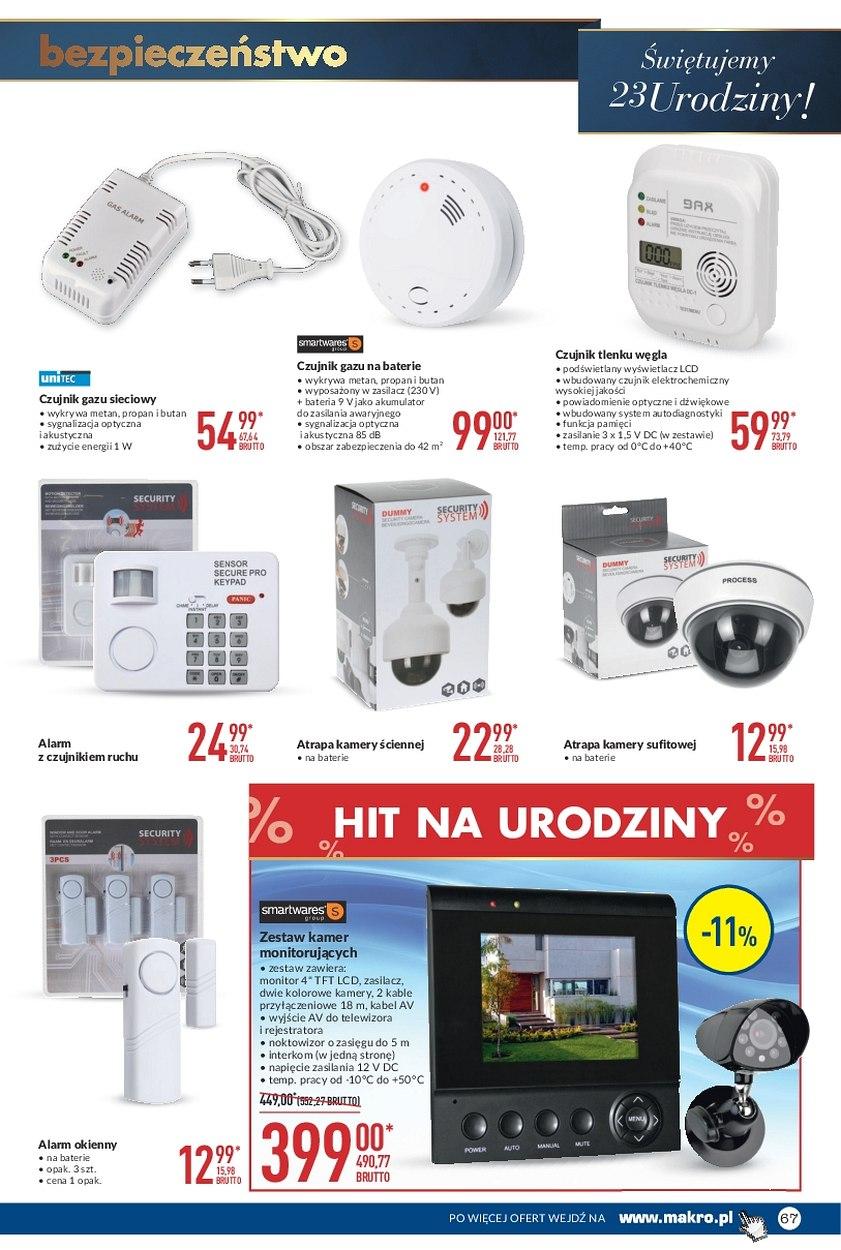 Gazetka promocyjna MAKRO do 23/10/2017 str.67