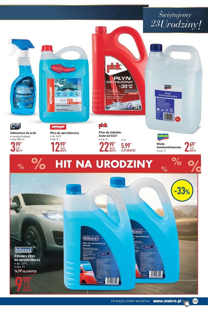 Gazetka promocyjna MAKRO do 23/10/2017 str.69