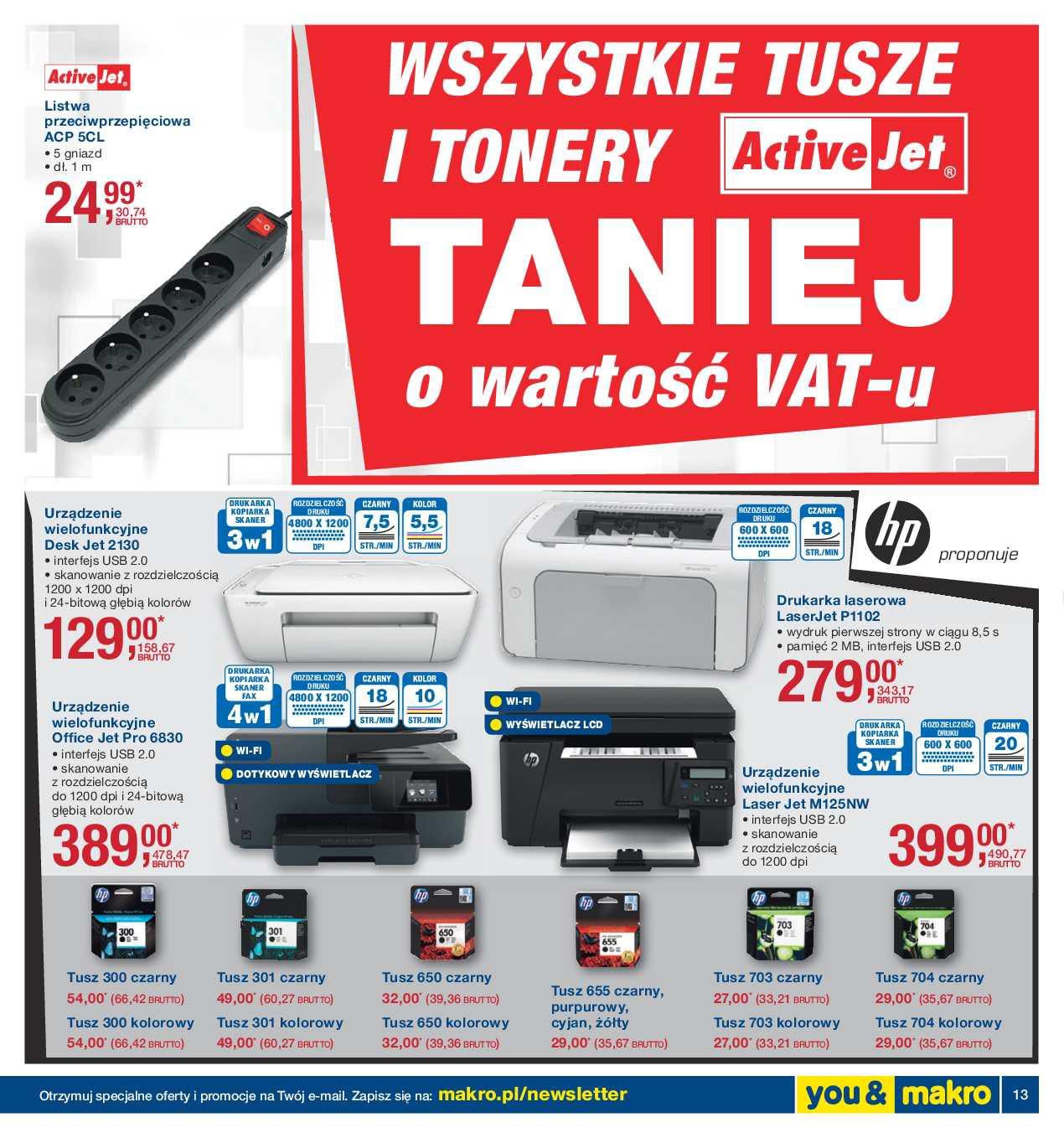 Gazetka promocyjna MAKRO do 29/02/2016 str.13