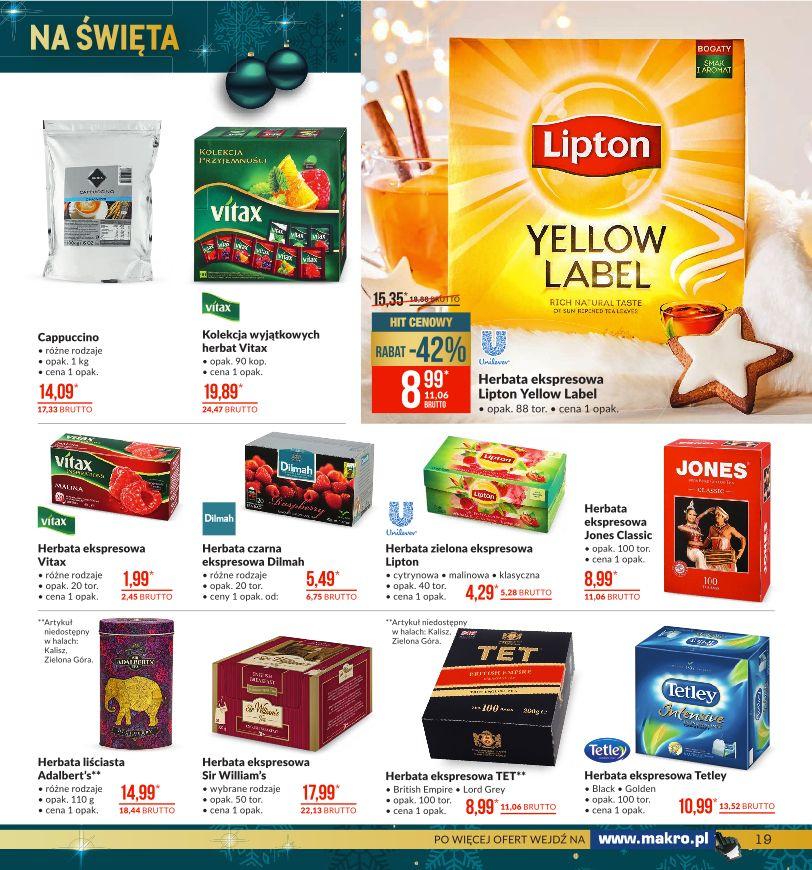 Gazetka promocyjna MAKRO do 31/12/2019 str.19