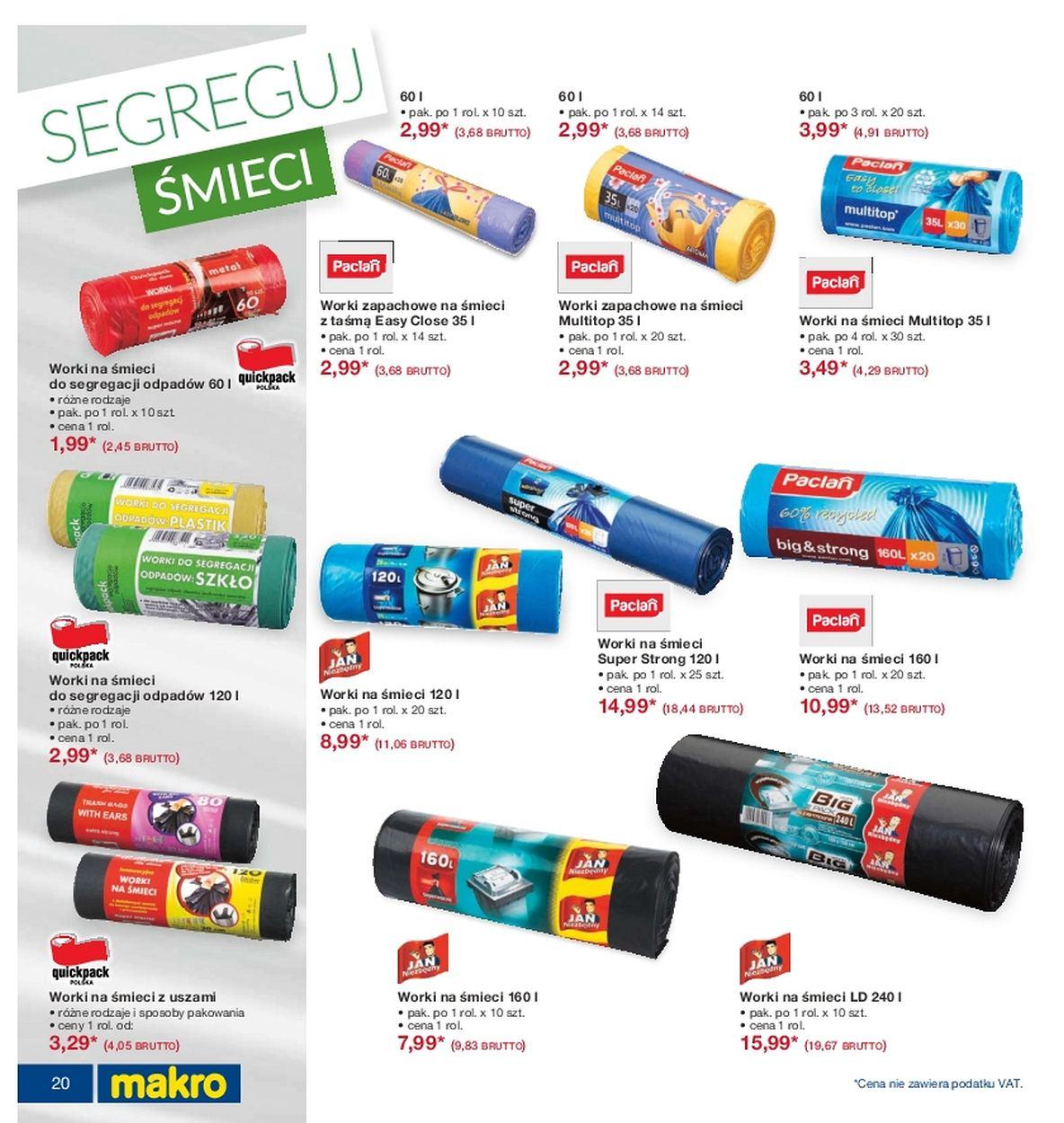 Gazetka promocyjna MAKRO do 06/11/2017 str.20