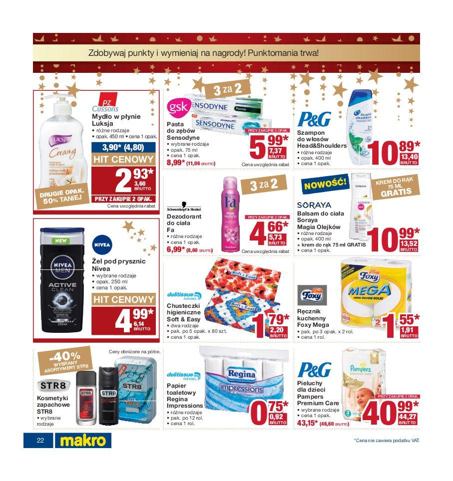 Gazetka promocyjna MAKRO do 21/11/2016 str.22