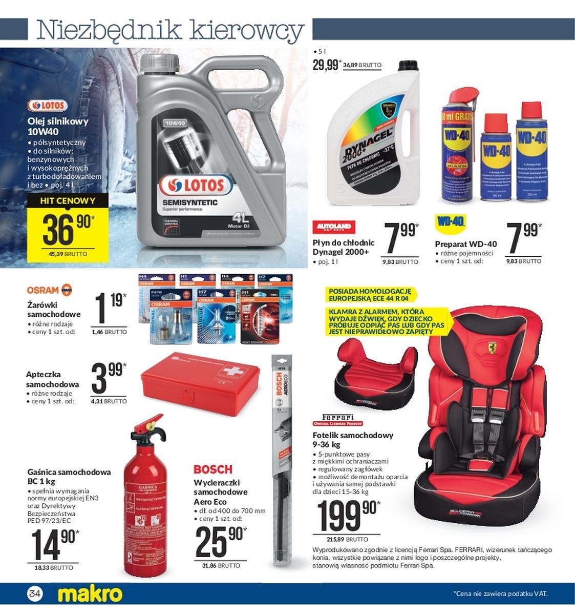 Gazetka promocyjna MAKRO do 15/01/2018 str.34