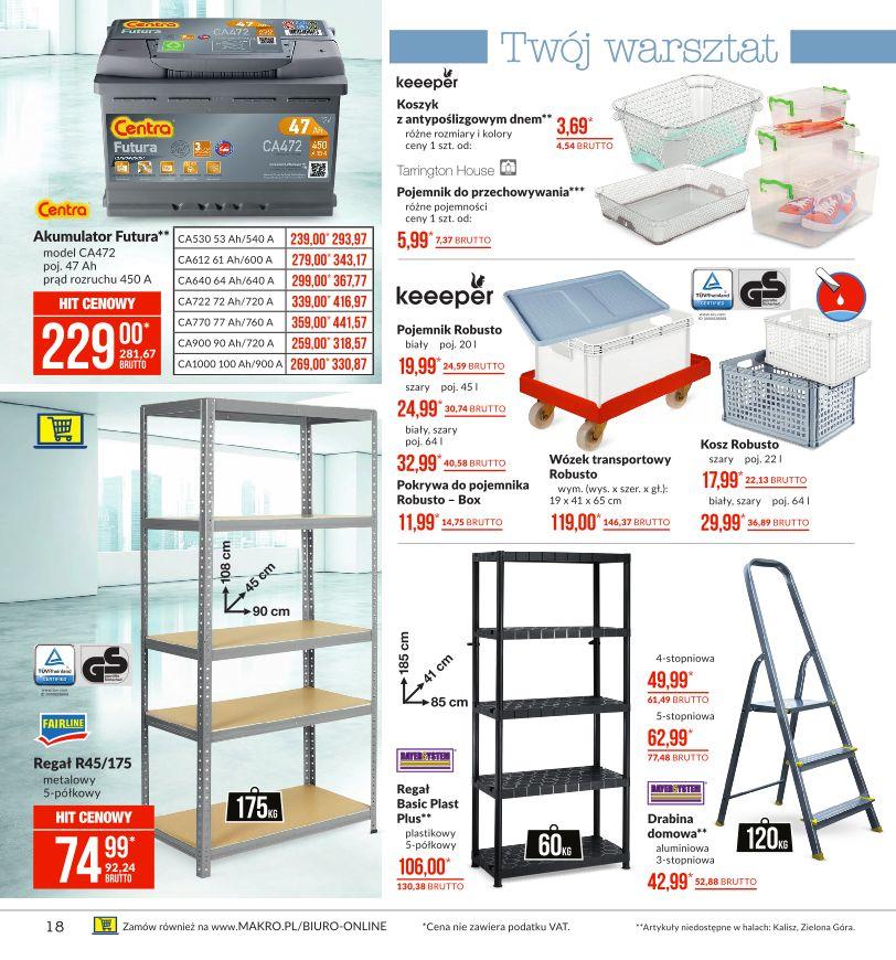 Gazetka promocyjna MAKRO do 18/11/2019 str.18