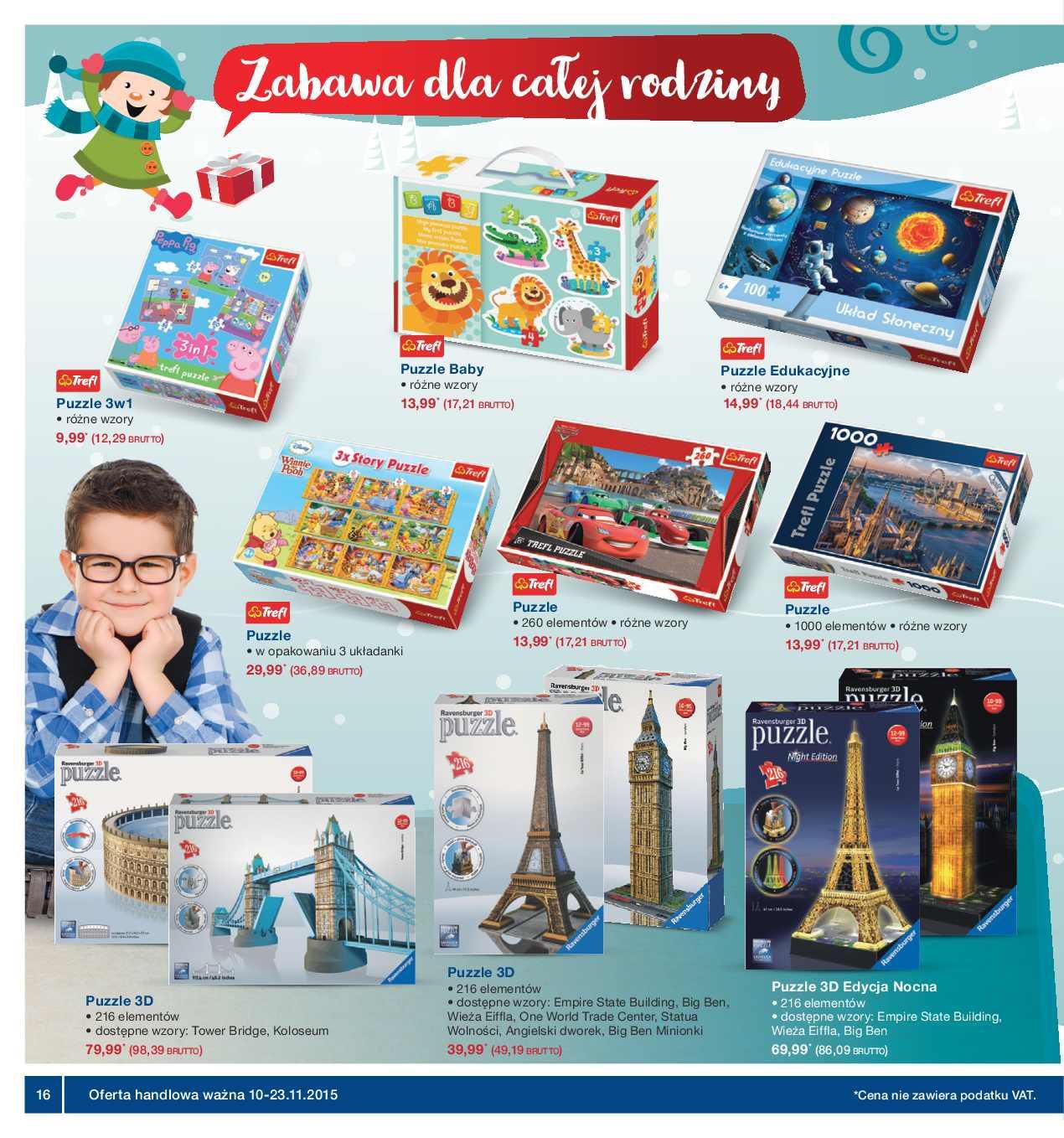 Gazetka promocyjna MAKRO do 23/11/2015 str.16