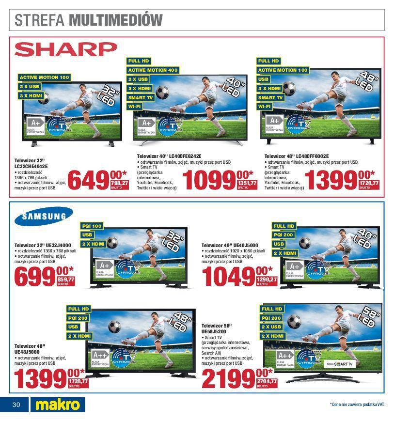 Gazetka promocyjna MAKRO do 23/05/2016 str.30