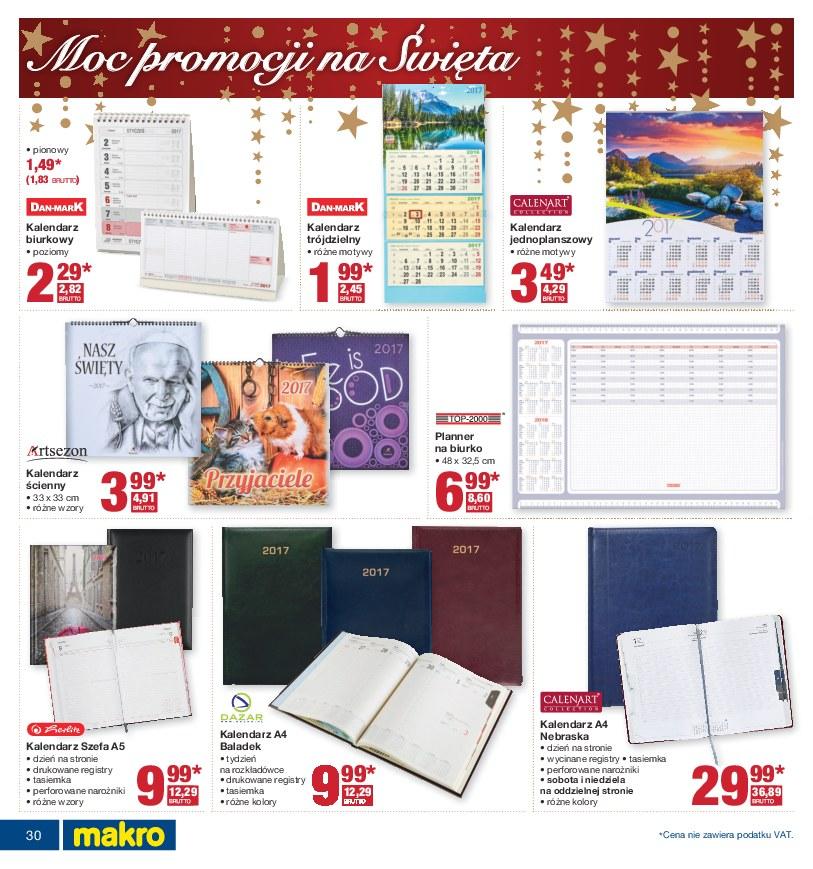 Gazetka promocyjna MAKRO do 24/12/2016 str.30