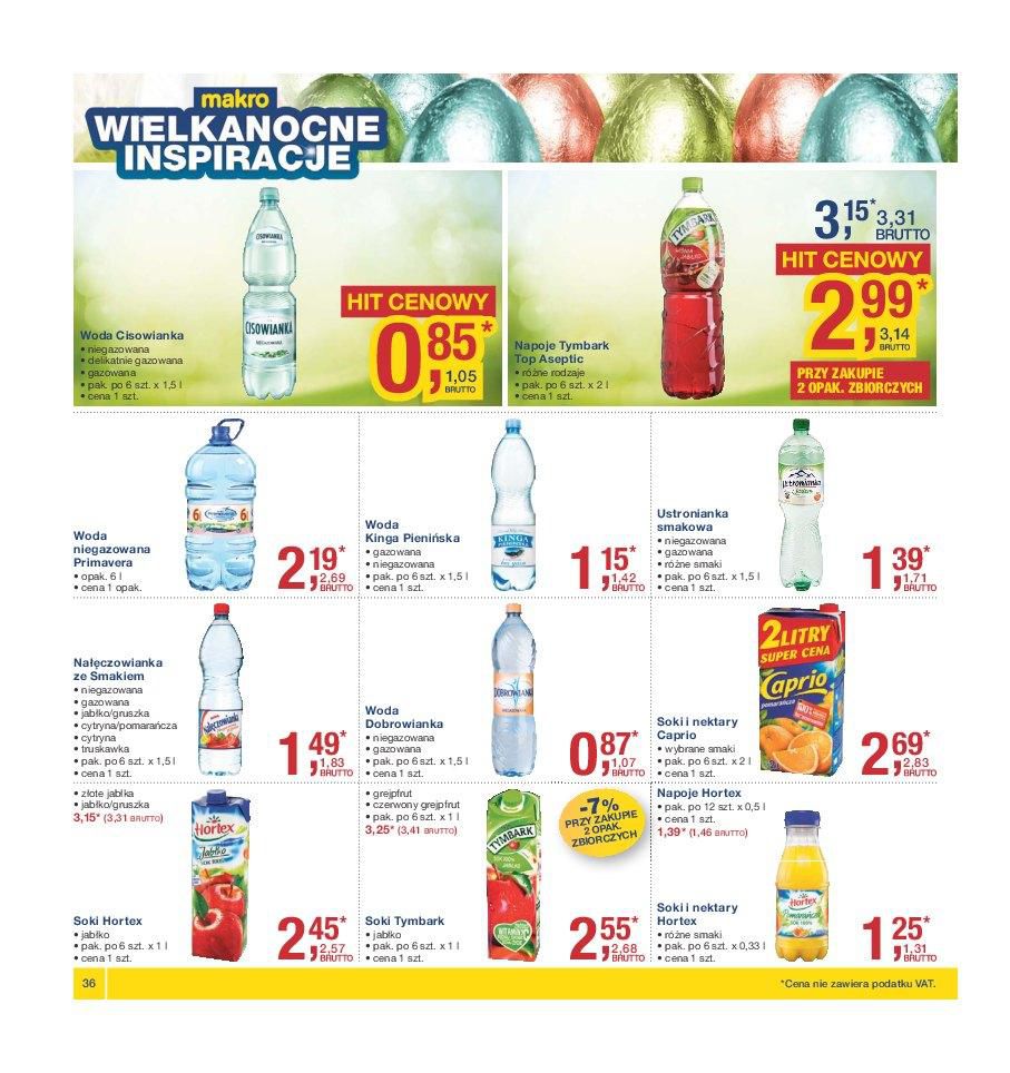 Gazetka promocyjna MAKRO do 14/03/2016 str.36