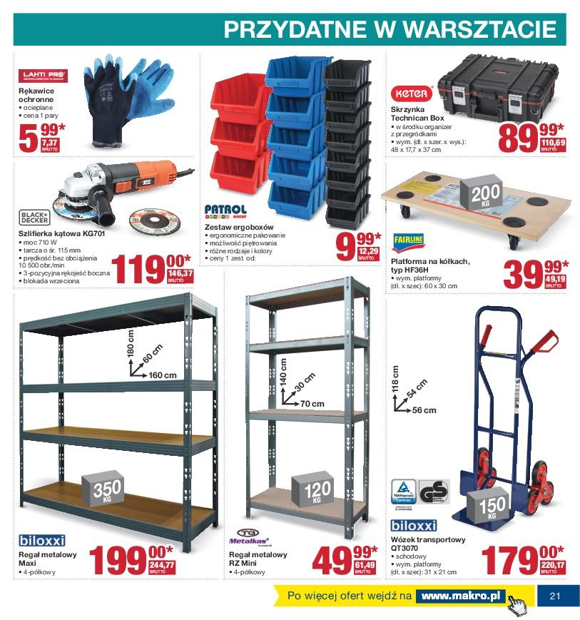 Gazetka promocyjna MAKRO do 30/01/2017 str.21