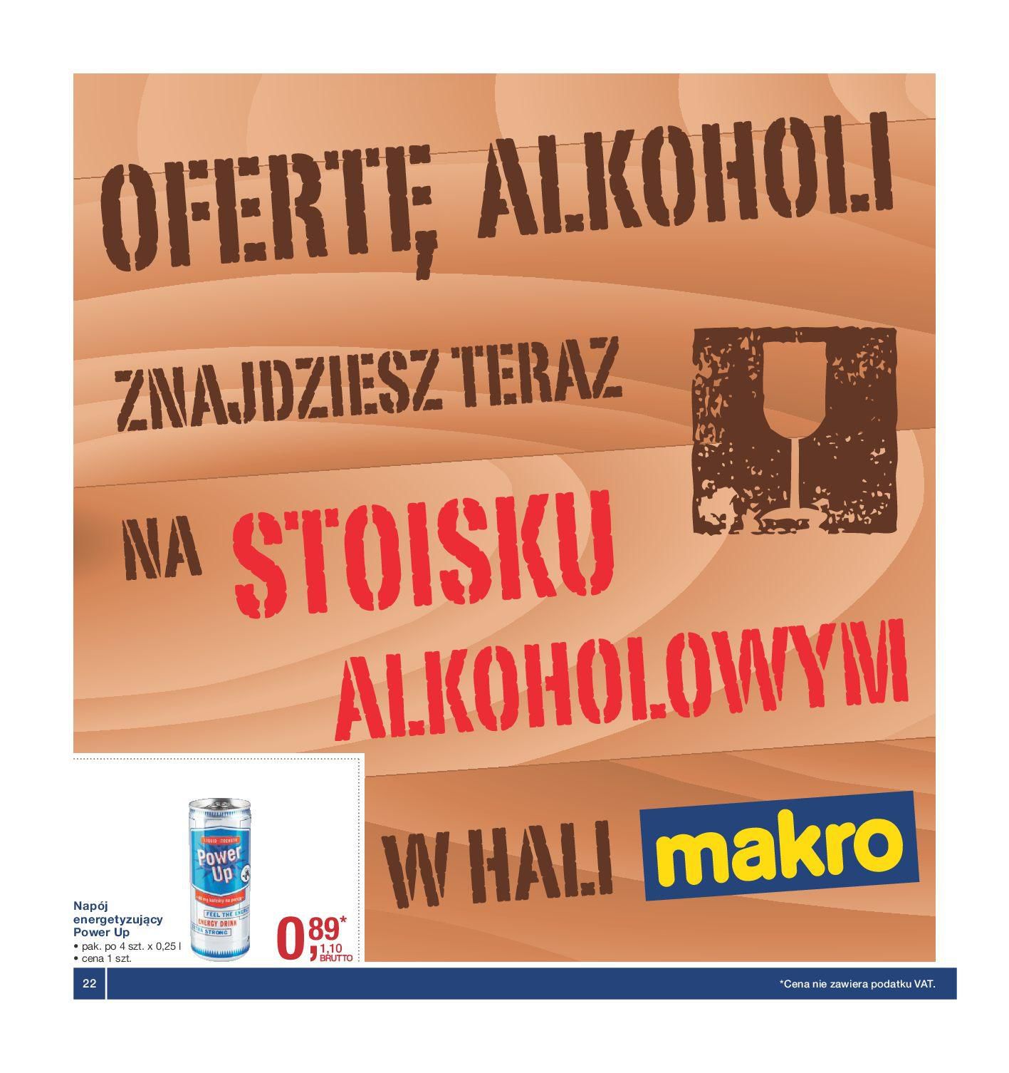 Gazetka promocyjna MAKRO do 18/01/2016 str.22