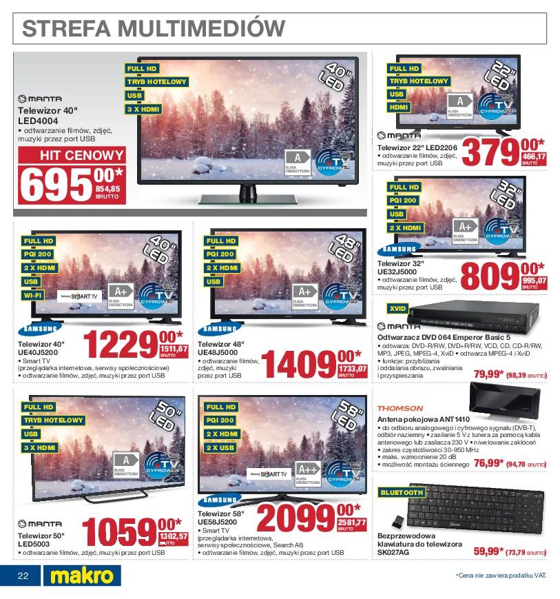 Gazetka promocyjna MAKRO do 13/02/2017 str.22