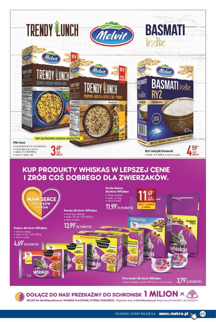 Gazetka promocyjna MAKRO do 25/09/2017 str.25