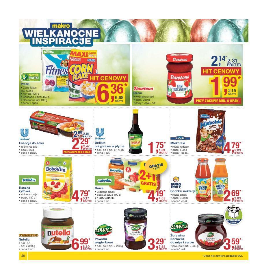 Gazetka promocyjna MAKRO do 14/03/2016 str.26