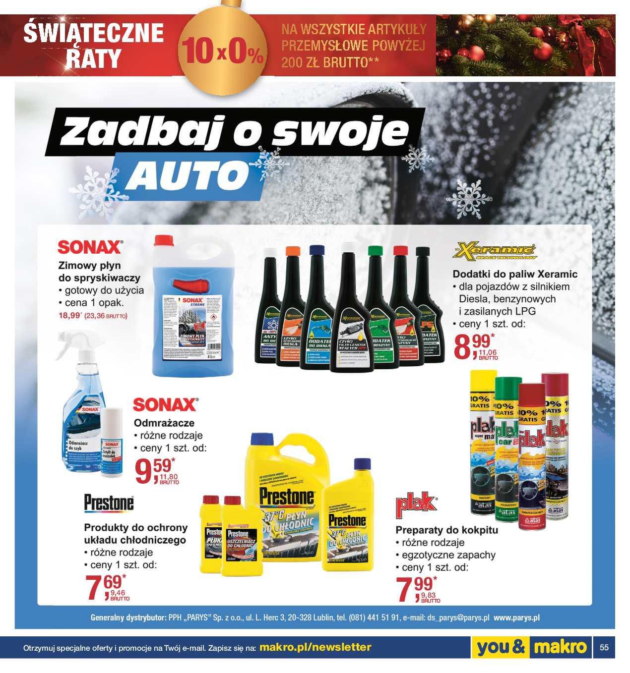 Gazetka promocyjna MAKRO do 07/12/2015 str.55