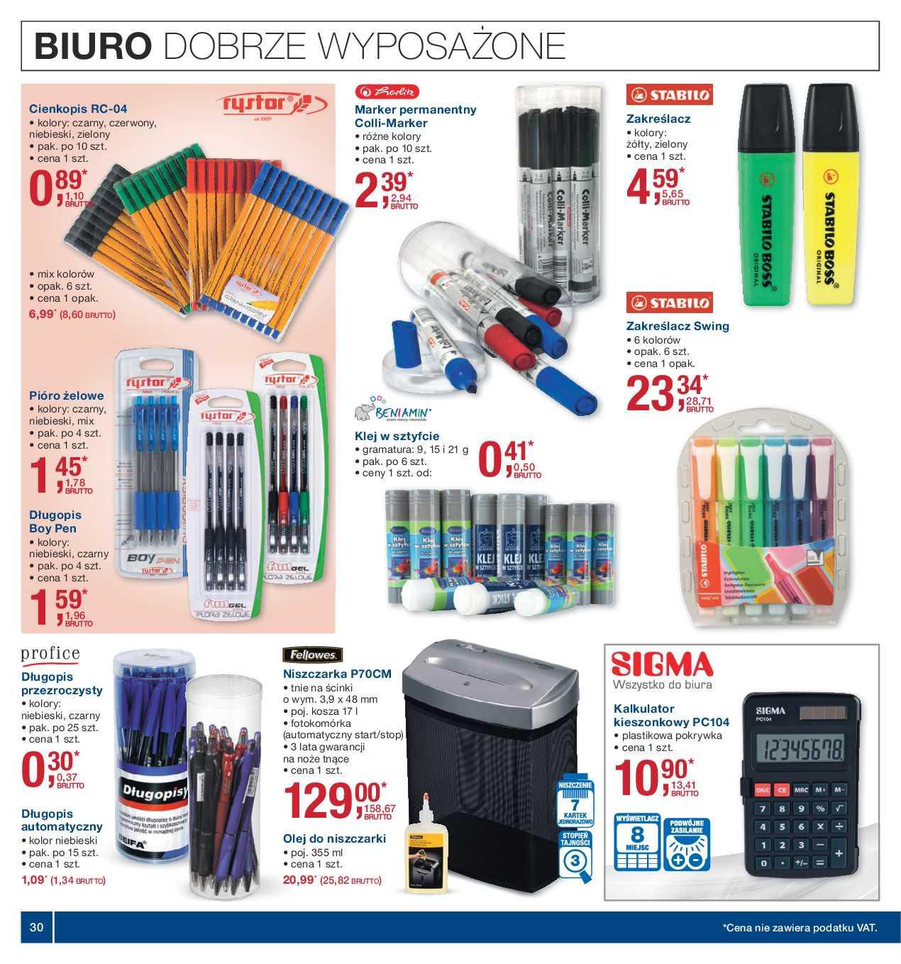 Gazetka promocyjna MAKRO do 29/02/2016 str.30