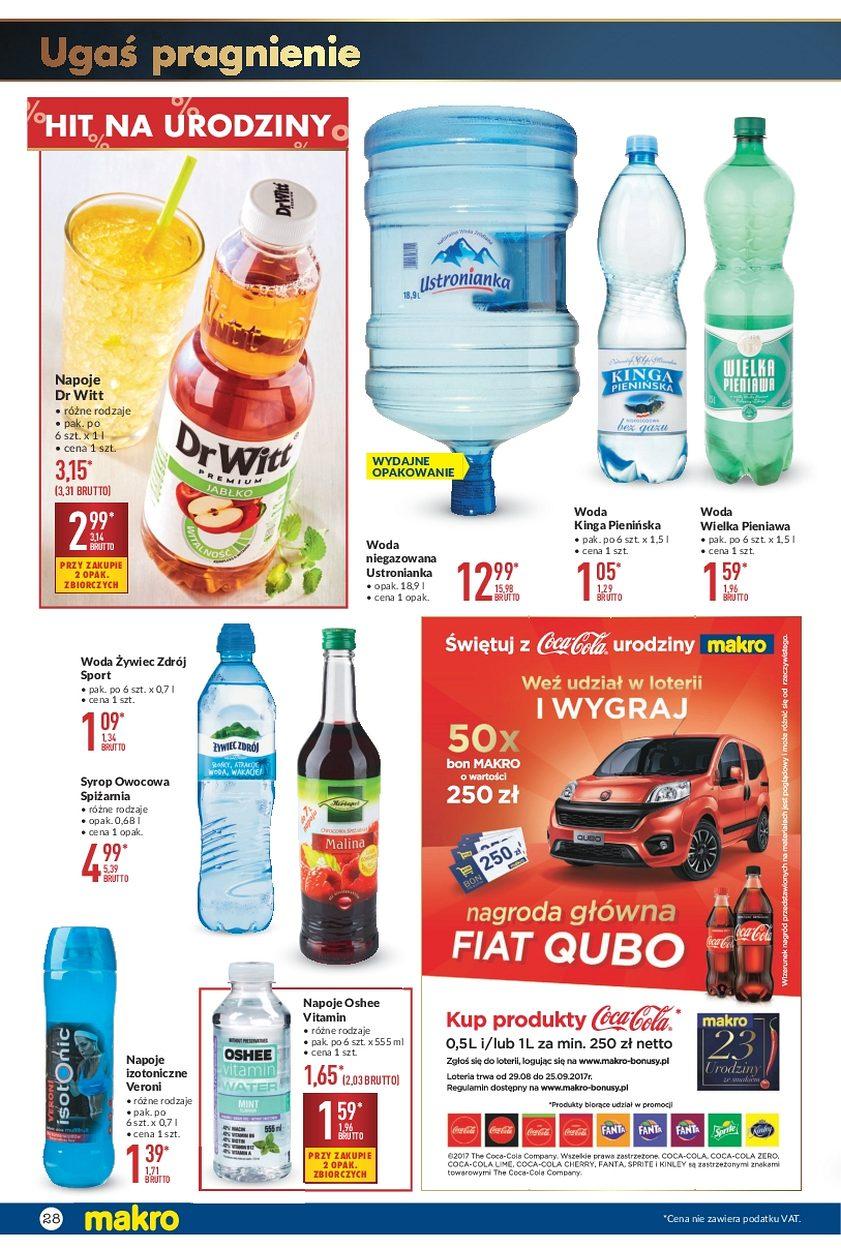 Gazetka promocyjna MAKRO do 25/09/2017 str.28