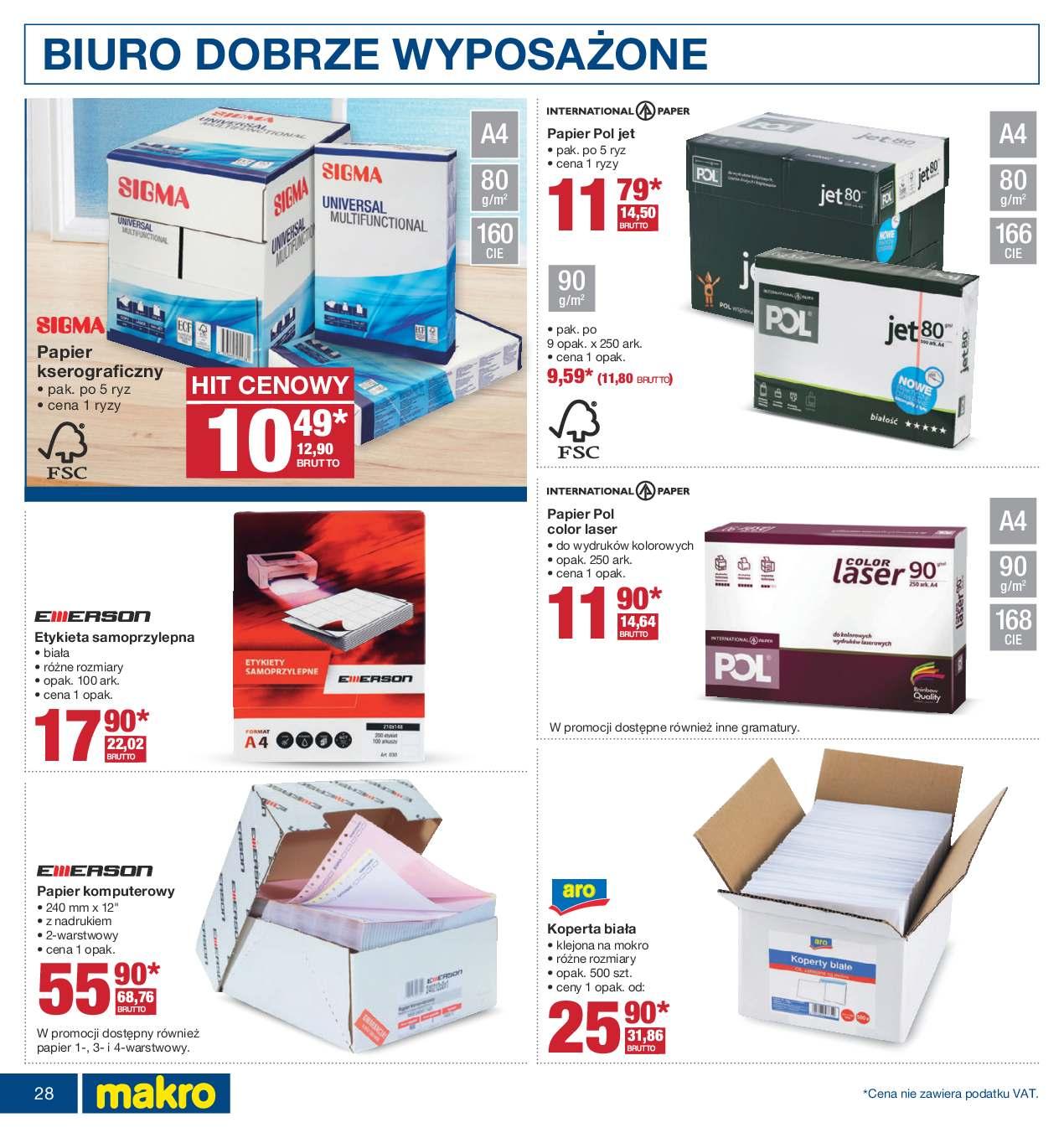 Gazetka promocyjna MAKRO do 01/08/2016 str.28