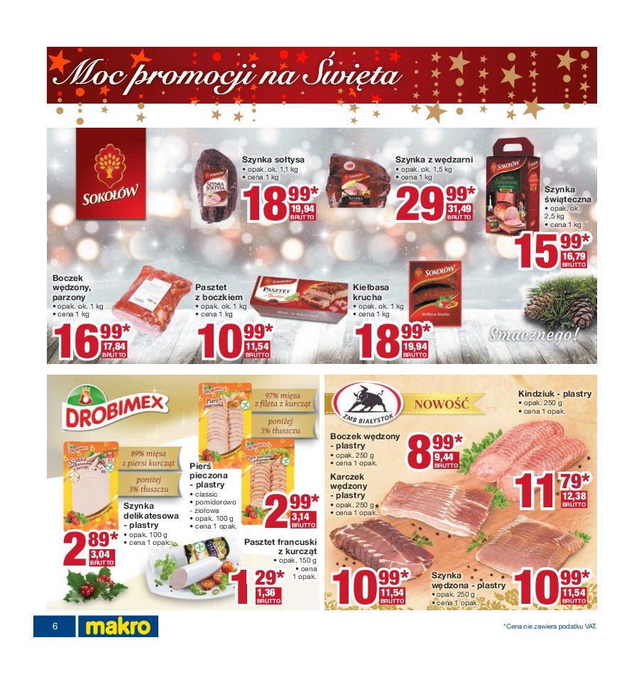 Gazetka promocyjna MAKRO do 24/12/2016 str.6