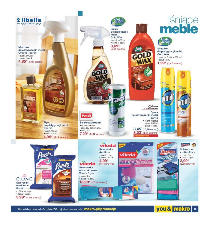 Gazetka promocyjna MAKRO do 14/03/2016 str.15