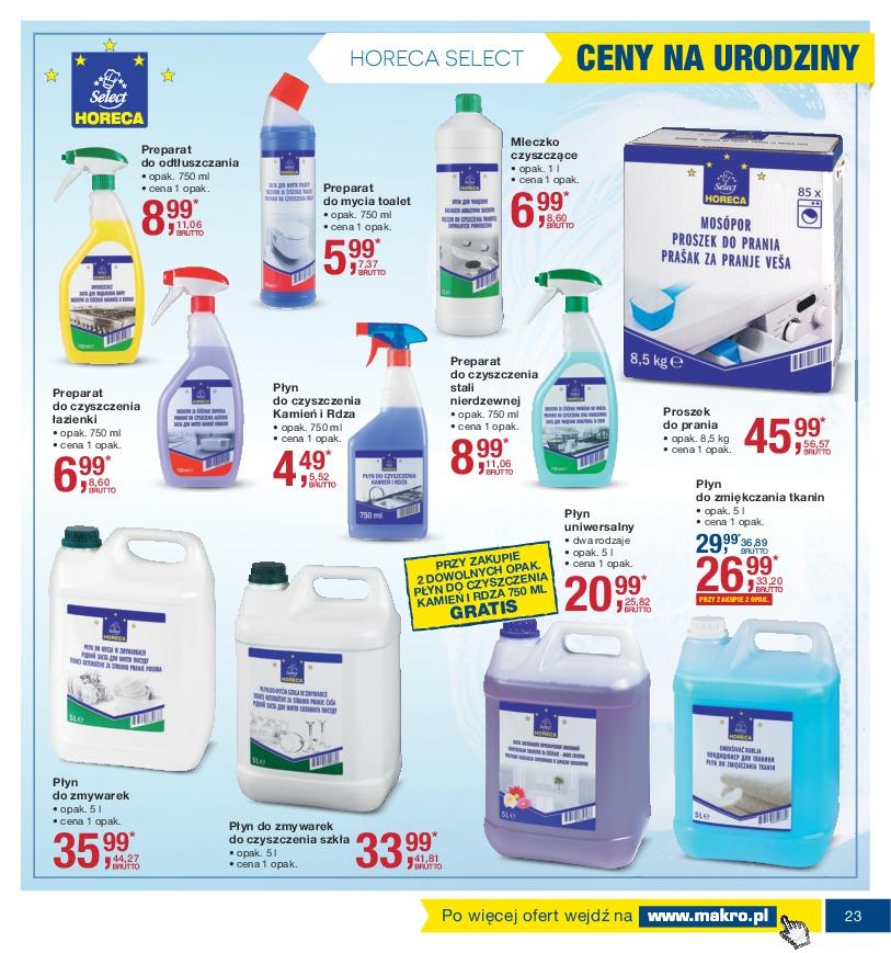 Gazetka promocyjna MAKRO do 07/11/2016 str.23