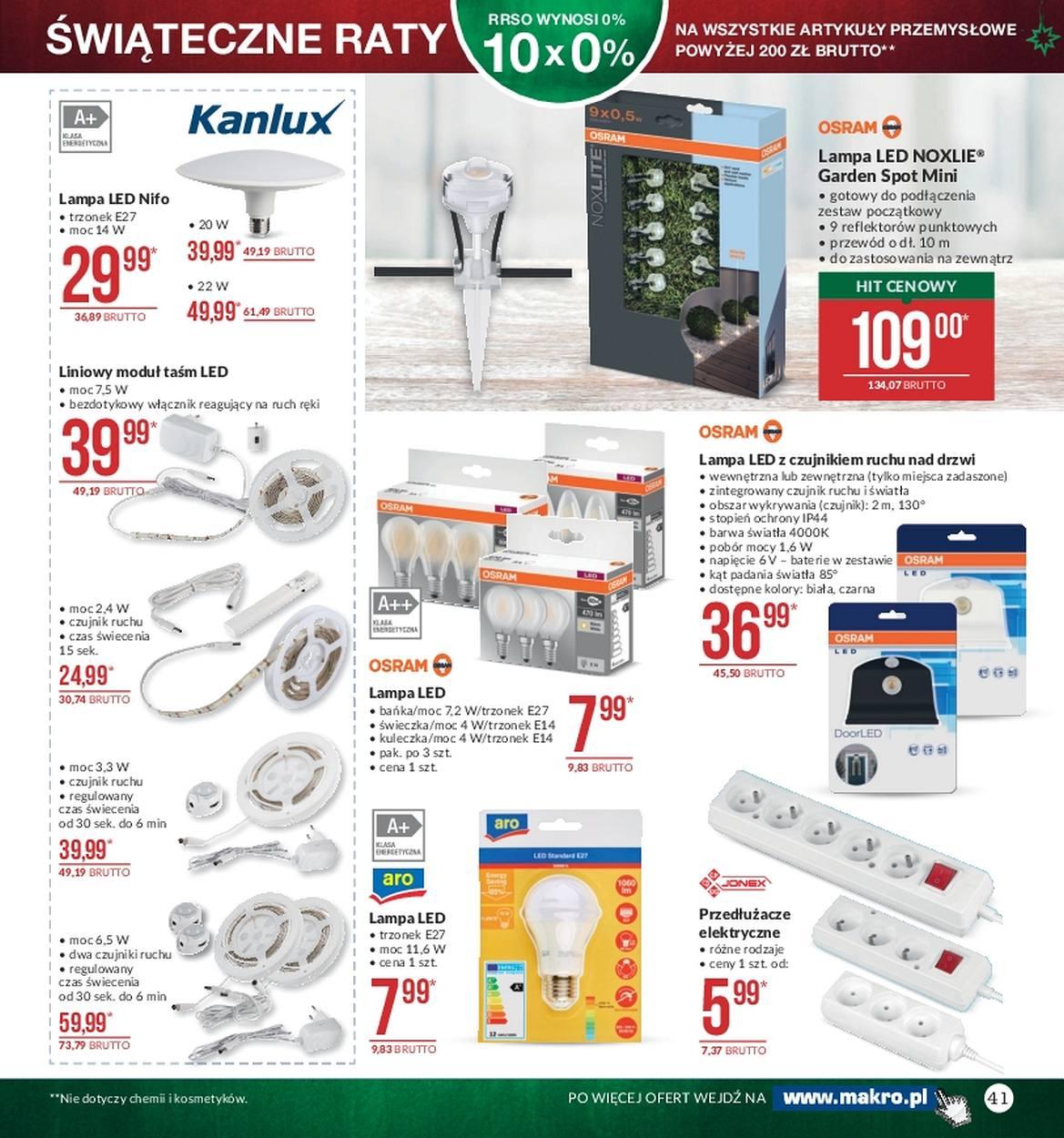 Gazetka promocyjna MAKRO do 04/12/2017 str.41