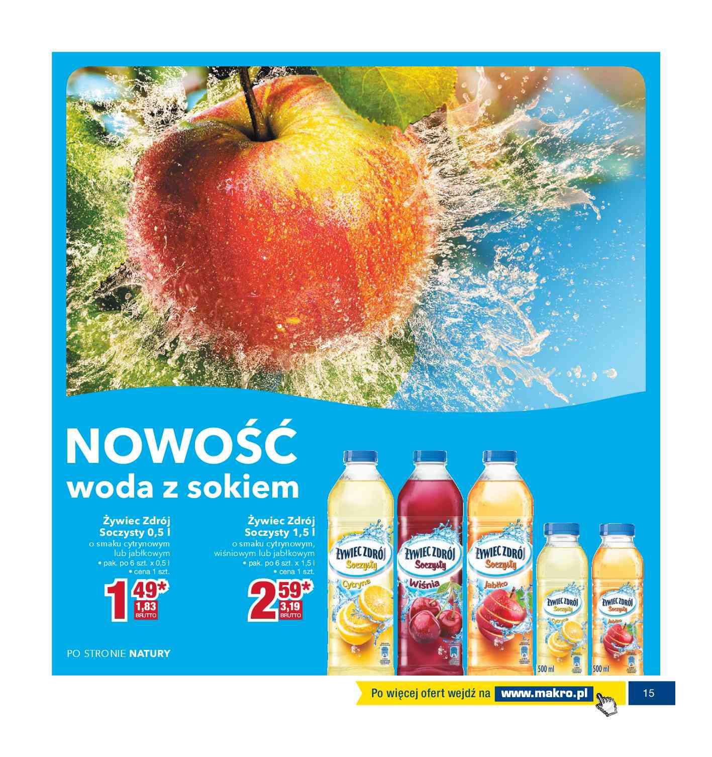 Gazetka promocyjna MAKRO do 23/05/2016 str.15