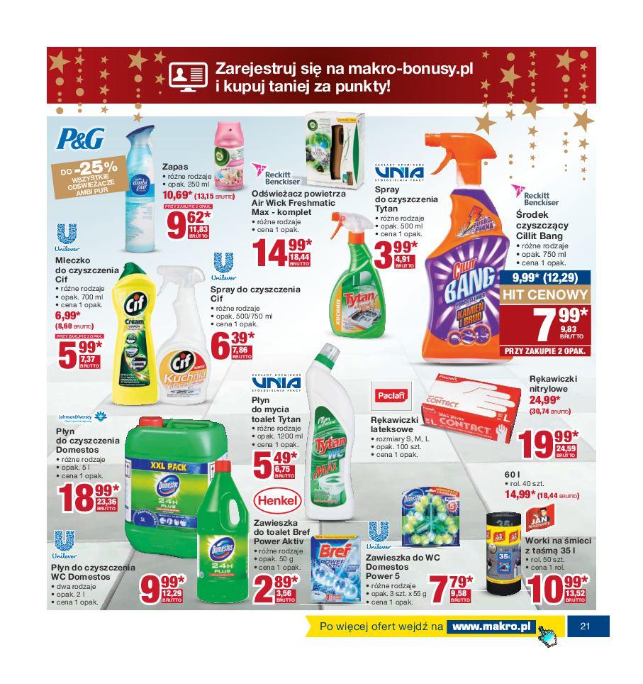 Gazetka promocyjna MAKRO do 05/12/2016 str.21