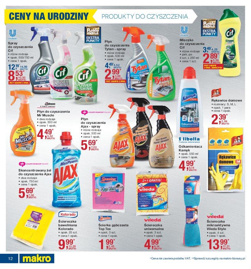 Gazetka promocyjna MAKRO do 07/11/2016 str.12