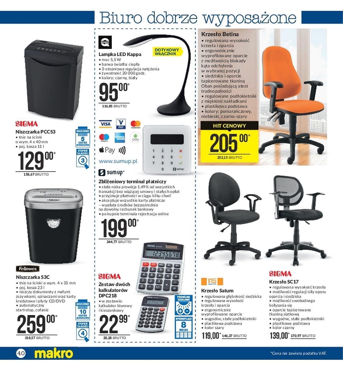 Gazetka promocyjna MAKRO do 12/03/2018 str.40