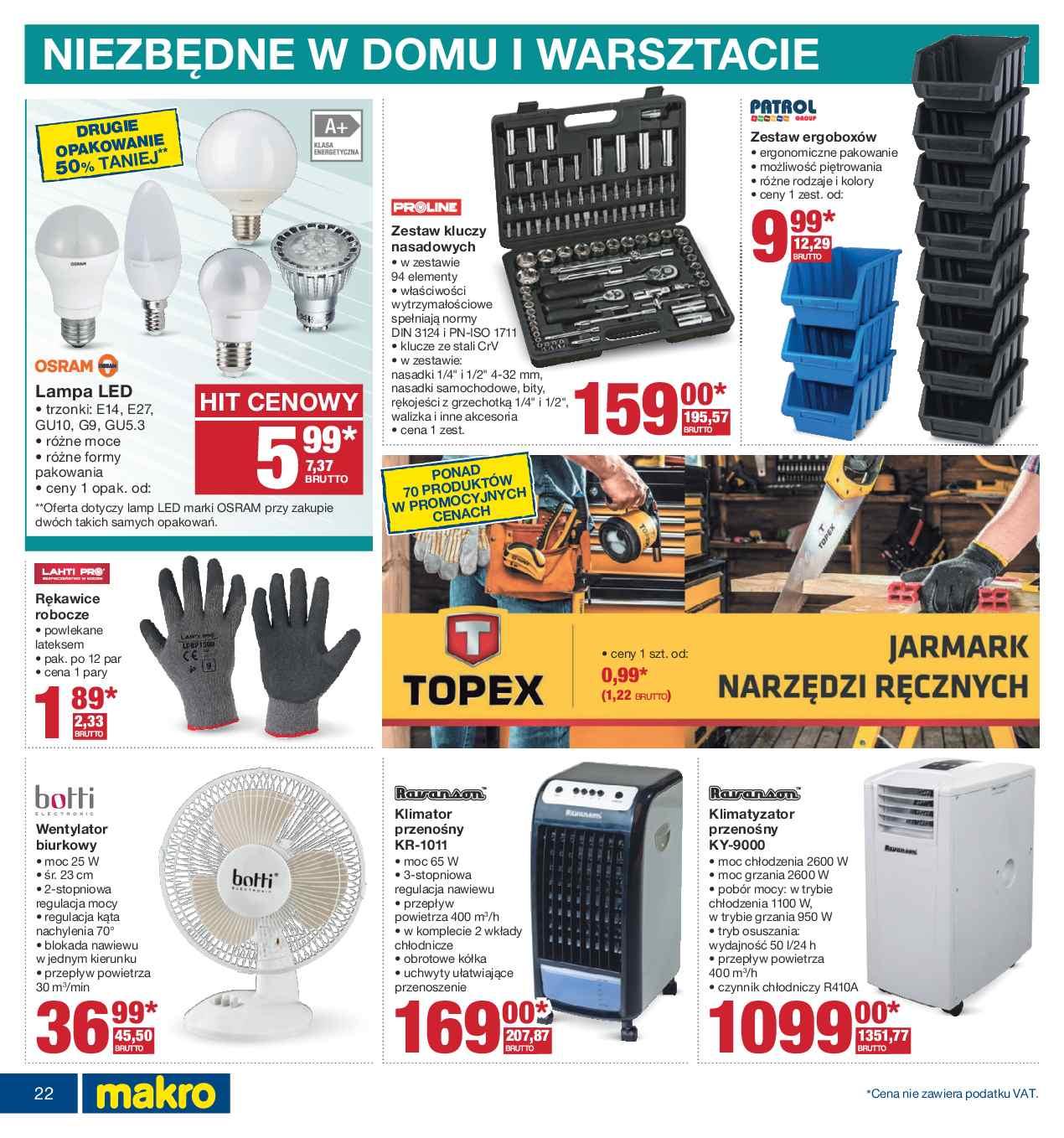 Gazetka promocyjna MAKRO do 01/08/2016 str.22