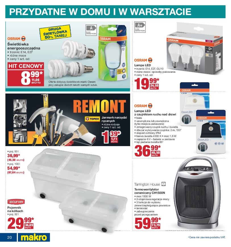 Gazetka promocyjna MAKRO do 13/02/2017 str.20