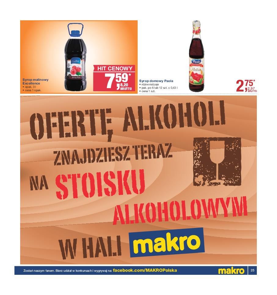 Gazetka promocyjna MAKRO do 25/04/2016 str.25