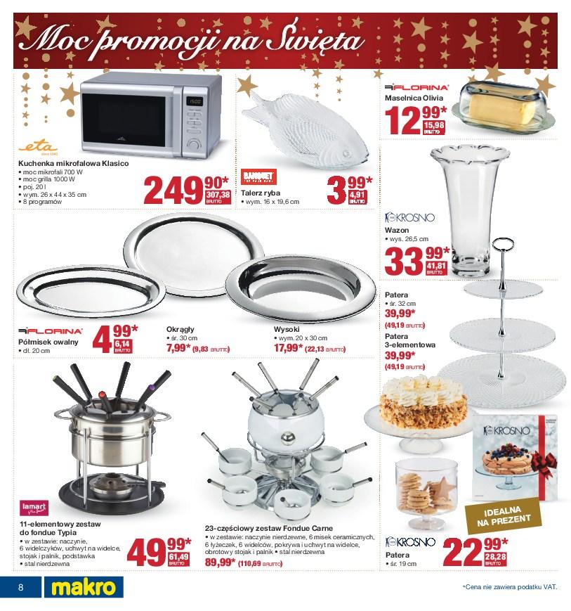 Gazetka promocyjna MAKRO do 24/12/2016 str.8