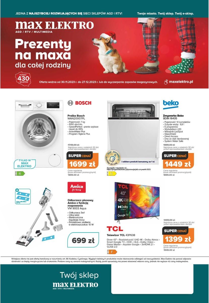 Gazetka promocyjna Max Elektro do 14/12/2023 str.12