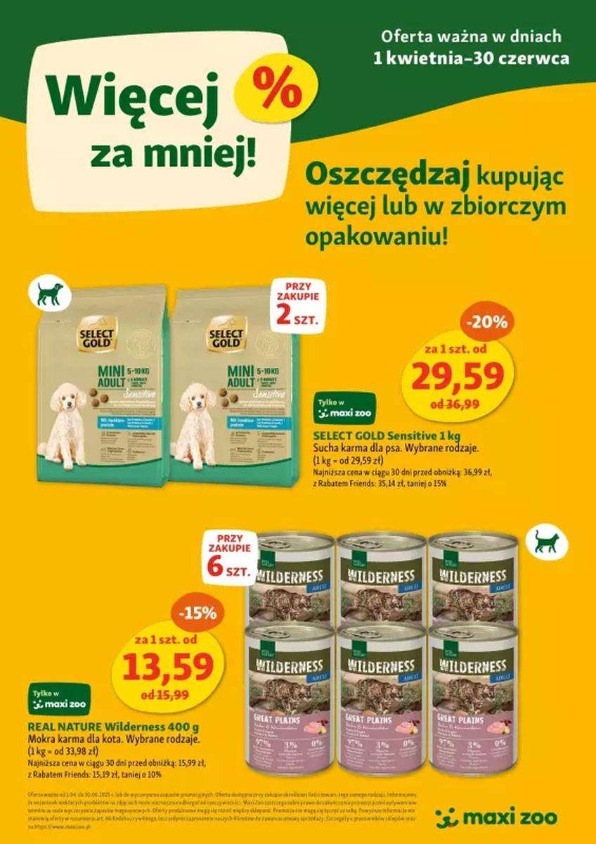 Gazetka promocyjna Maxi Zoo do 30/06/2025 str.8