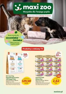 Gazetka Maxi zoo