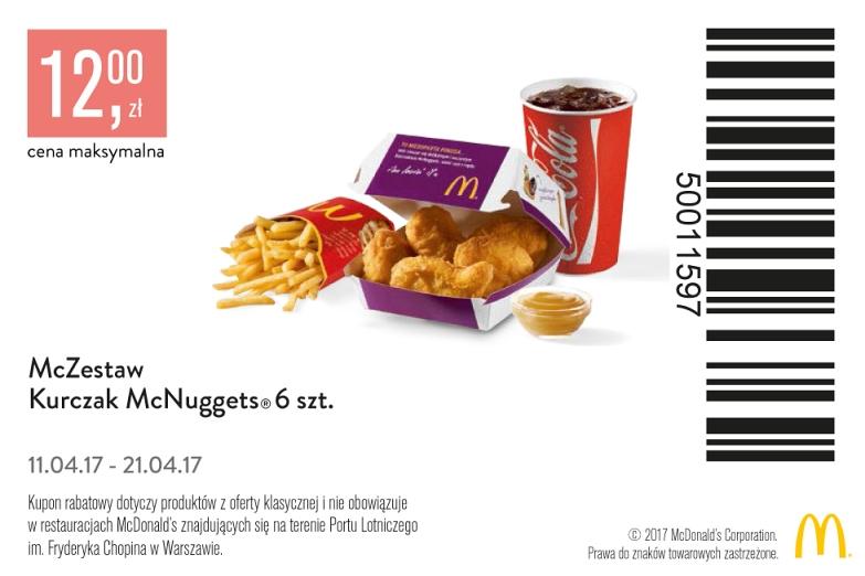 Gazetka promocyjna McDonalds do 27/04/2017 str.1