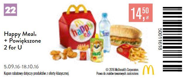 Gazetka promocyjna McDonalds do 18/10/2016 str.23