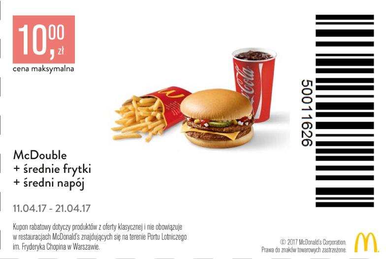 Gazetka promocyjna McDonalds do 27/04/2017 str.0