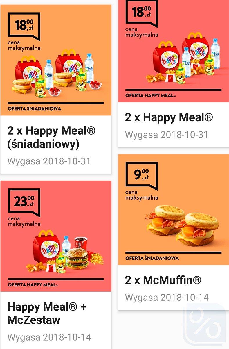 Gazetka promocyjna McDonalds do 14/10/2018 str.3