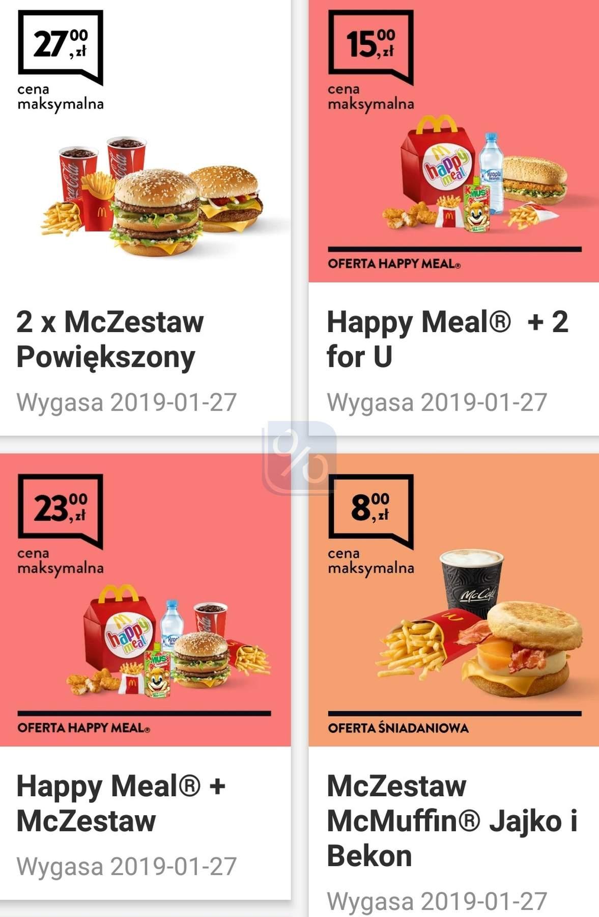 Gazetka promocyjna McDonalds do 27/01/2019 str.3