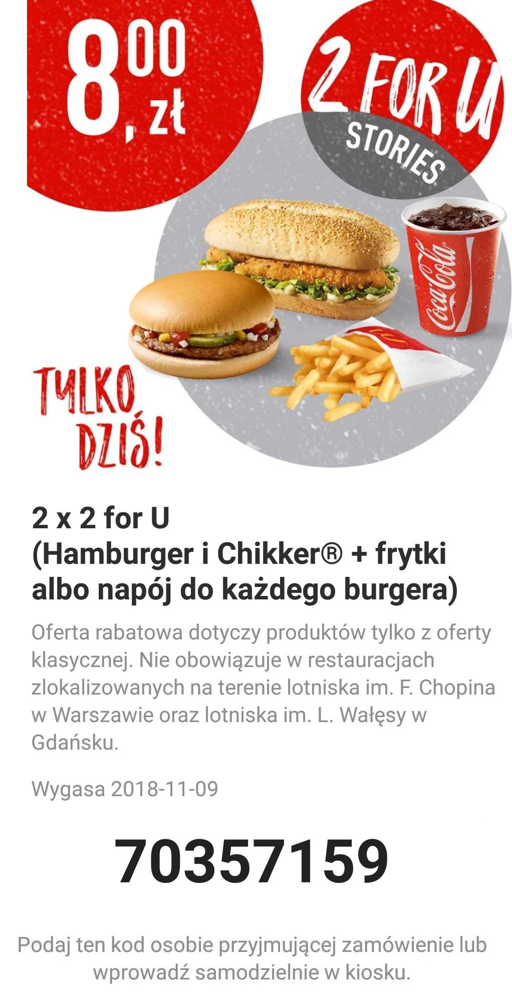 Gazetka promocyjna McDonalds do 09/11/2018 str.0
